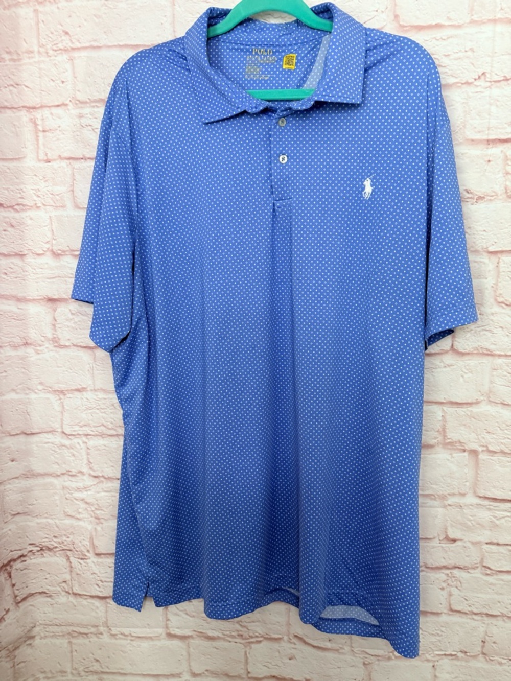 POLO Performance Polo Golf Shirt Blue